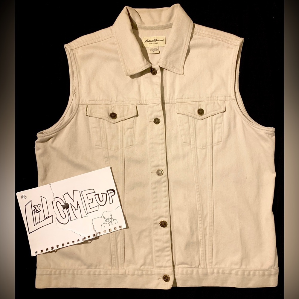 VINTAGE EDDIE BAUER DENIM VEST